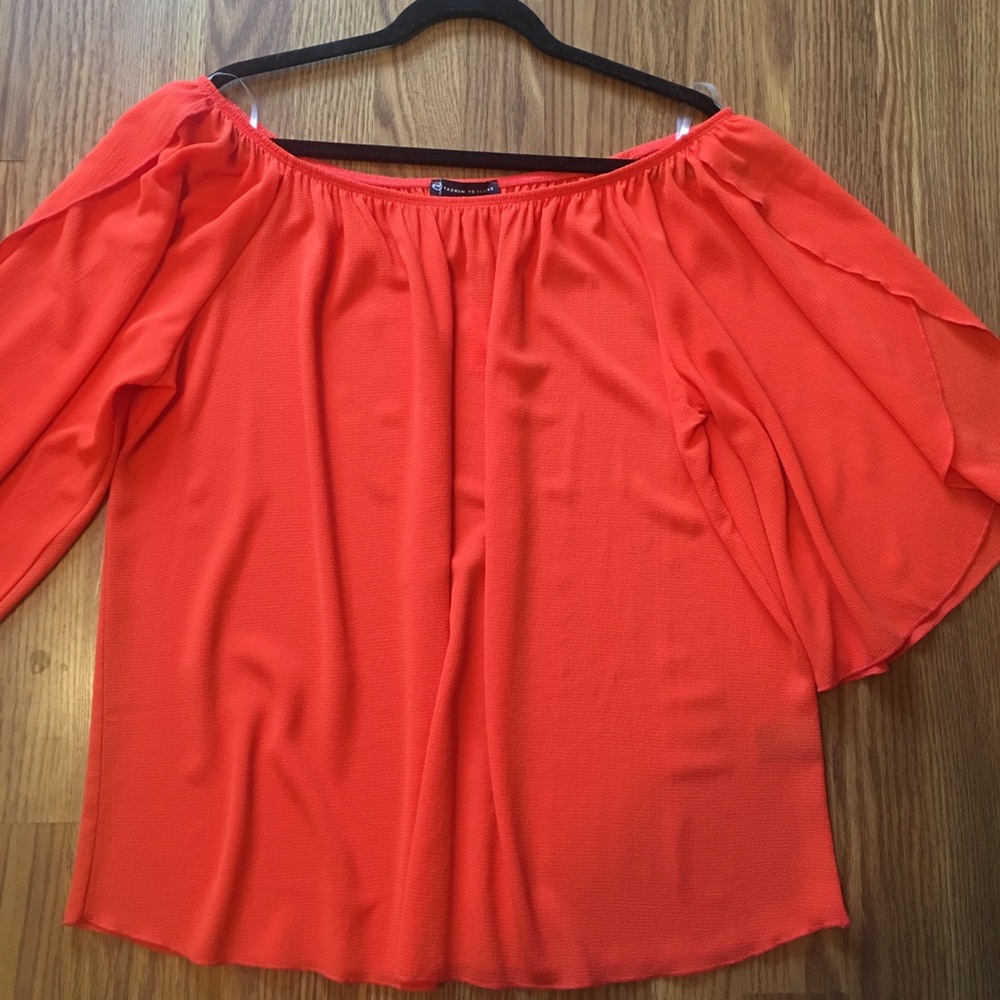 Off the shoulder top
